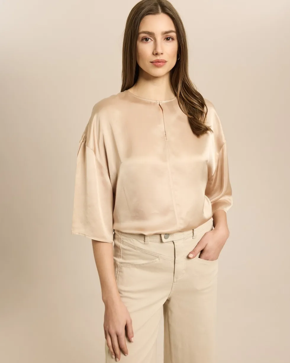 Webshirt aus Satin