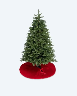 Weihnachtsbaumteppich „Kaninchenfelloptik