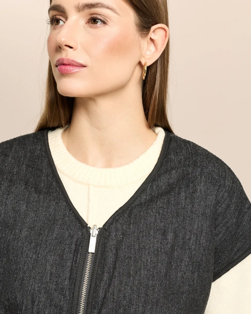 Wende-Denimweste
