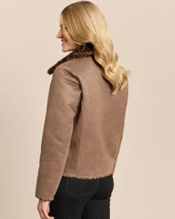 Wendejacke Webpelz/Velourimitat