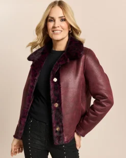 Wendejacke Webpelz/Velourimitat