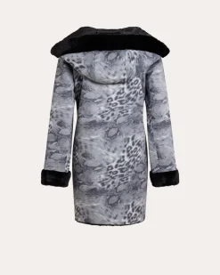 Wendewebpelz-Longjacke