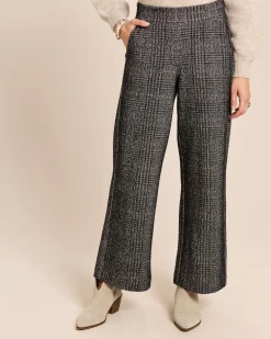 Wide Leg Hose mit Rundumdehnbund