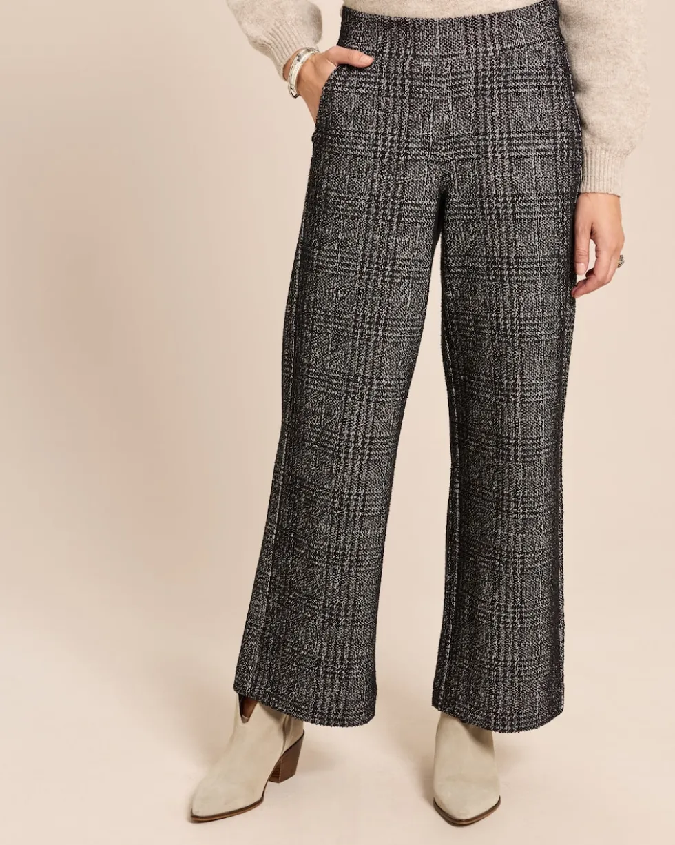 Wide Leg Hose mit Rundumdehnbund