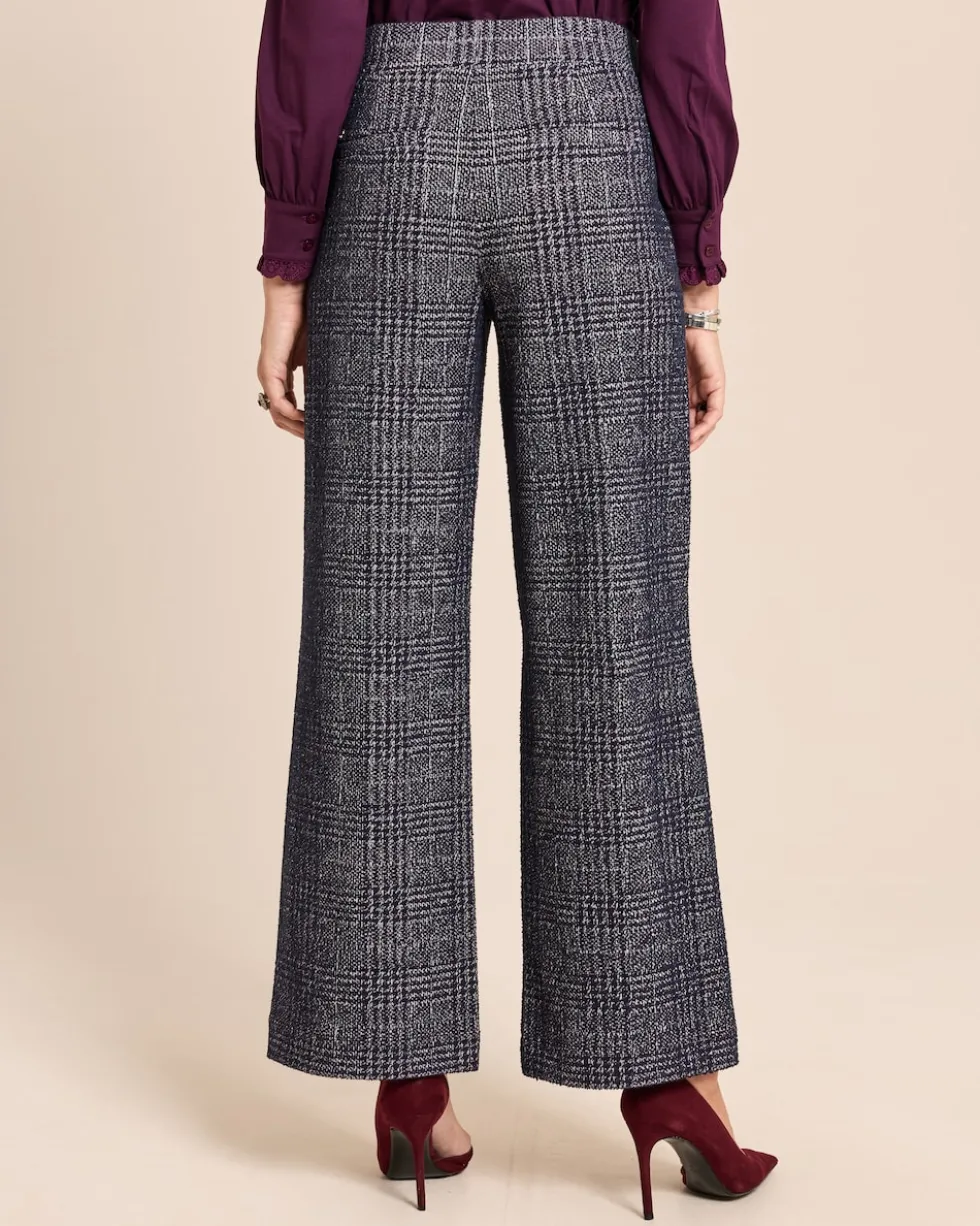Wide Leg Hose mit Rundumdehnbund