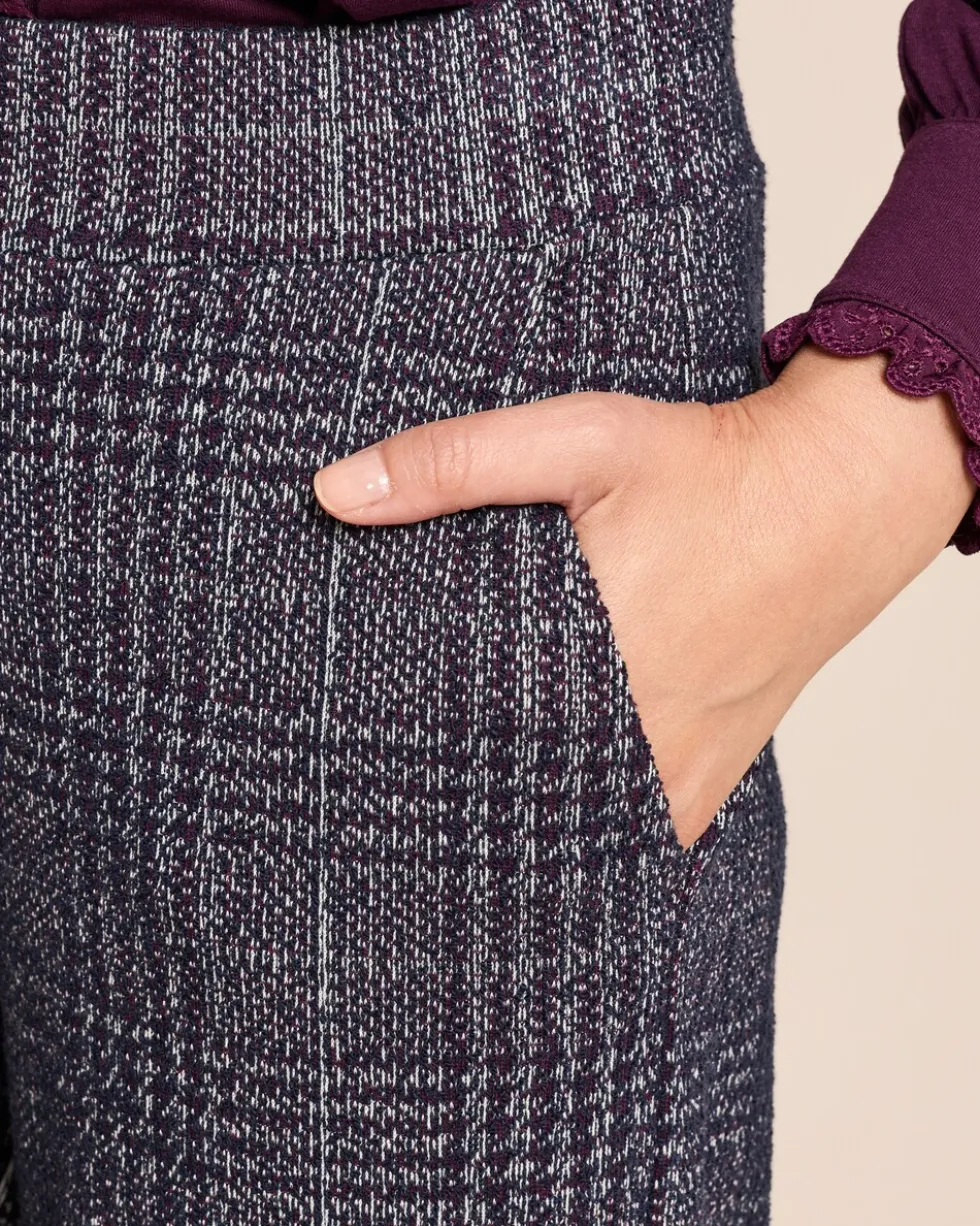 Wide Leg Hose mit Rundumdehnbund
