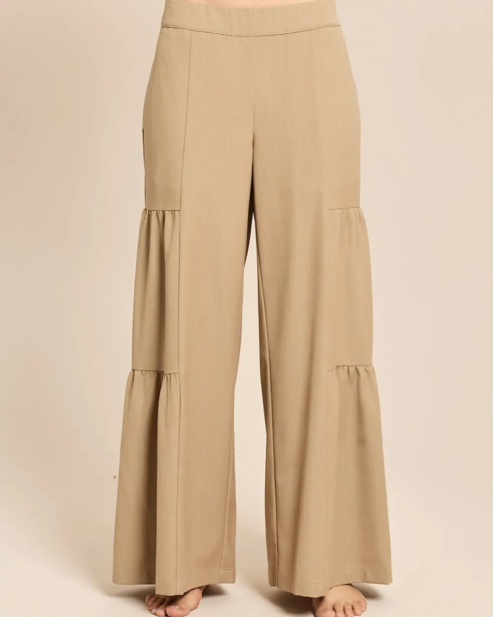 Wide Leg Hosenrock mit Lyocell