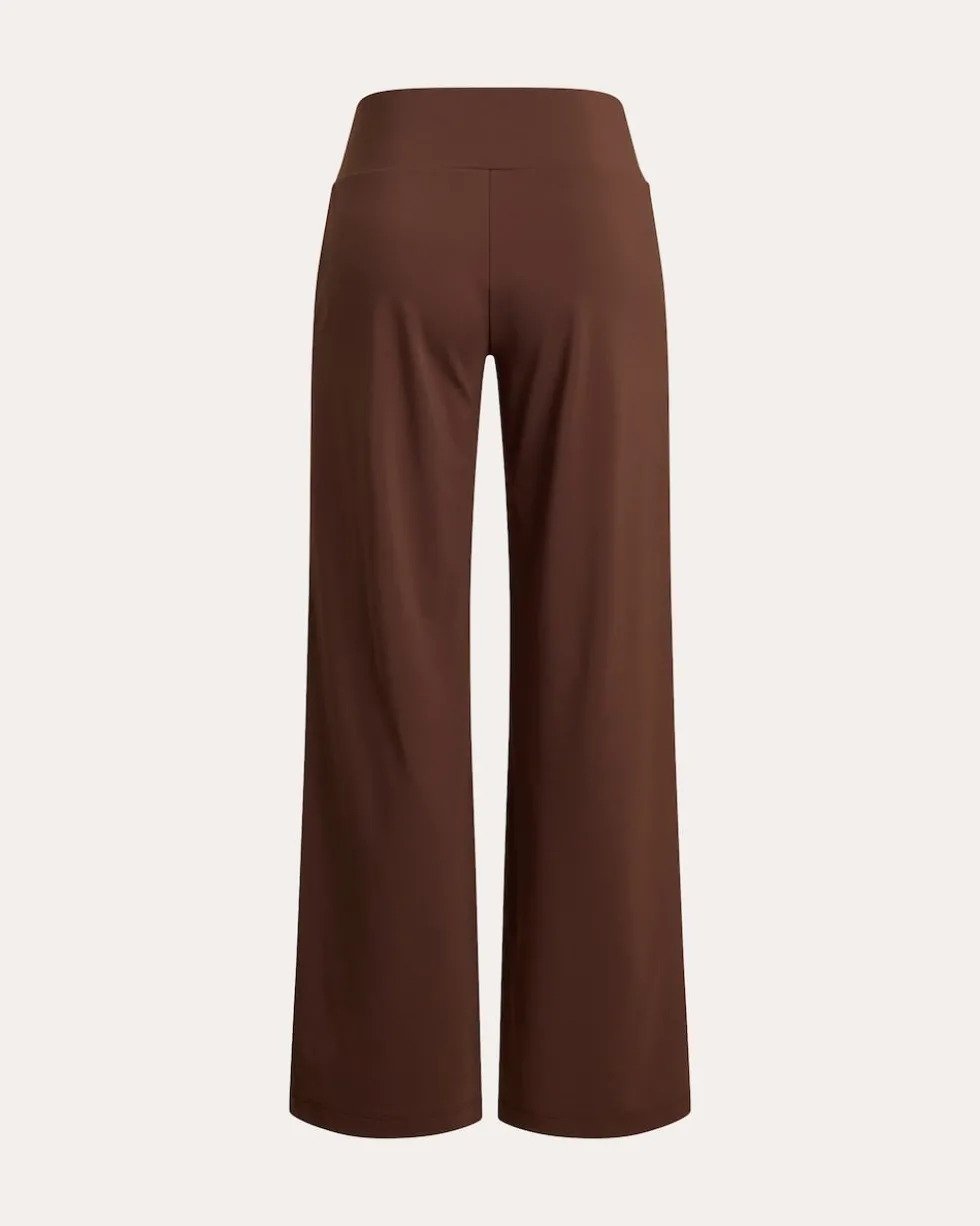 Wide Leg Hose Thermo mit Nieten