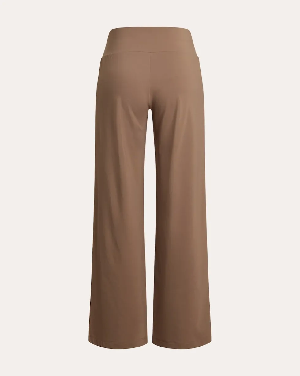 Wide Leg Hose Thermo mit Nieten