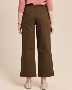 Wide Leg Jeans aus Baumwoll-Modal