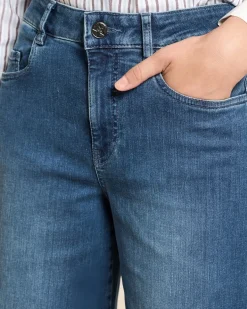 Wide Leg Jeanshose