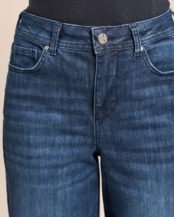 Wide Leg Jeans Hose Super Stretch