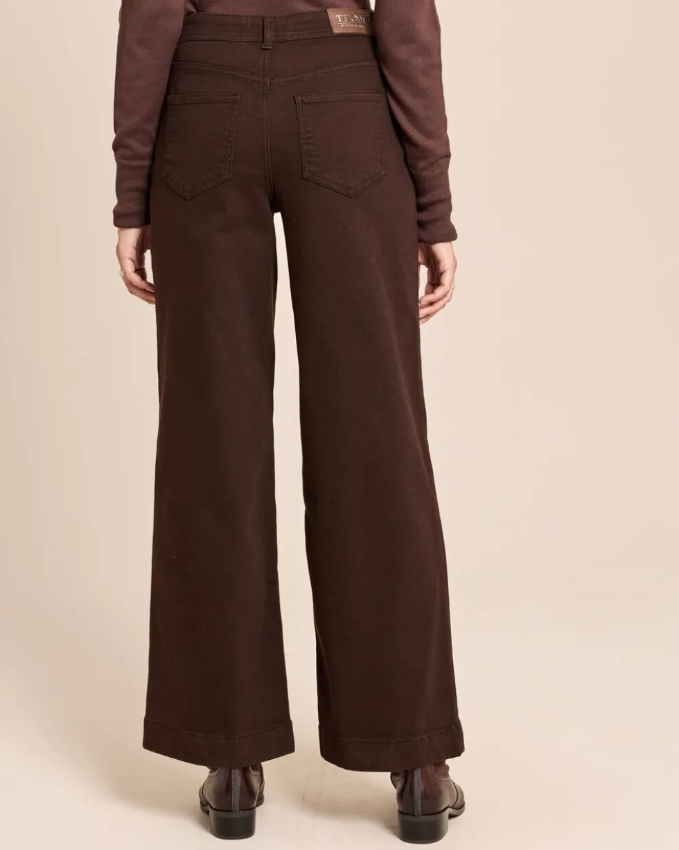 Wide Leg Jeans Hose Super Stretch