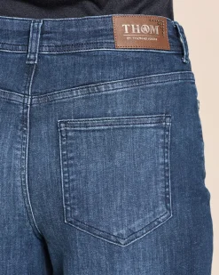 Wide Leg Jeans Hose Super Stretch