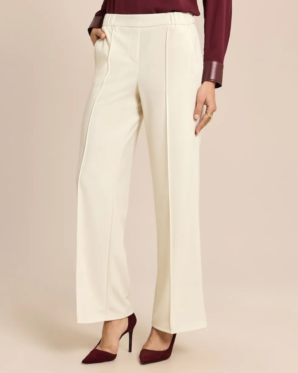 Wide Leg Joggpants mit Biese