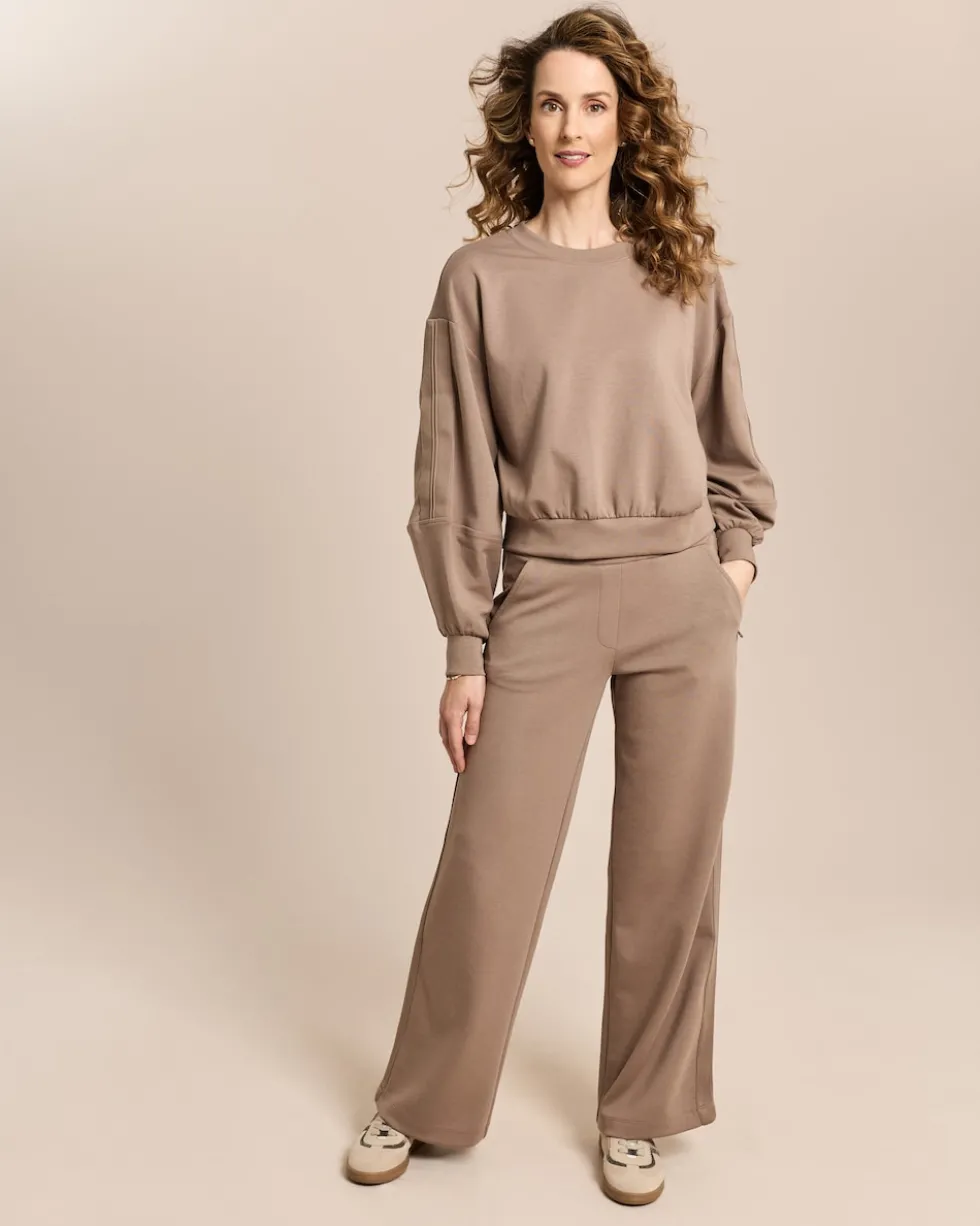 Wide Leg Modal Sweat Hose
