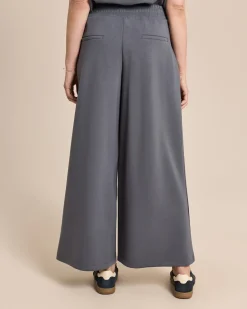Wide Leg Soft Sweat Hose