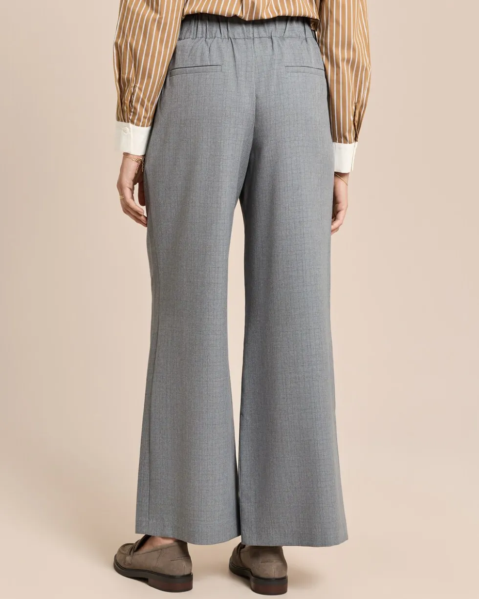 Wide Leg Stoffhose