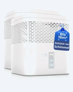2x Luftentfeuchter "Air One Lite" + 2x Refill