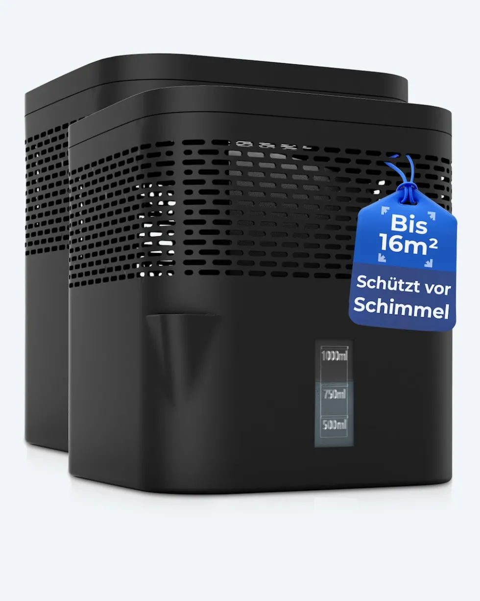 2x Luftentfeuchter "Air One Lite" + 2x Refill