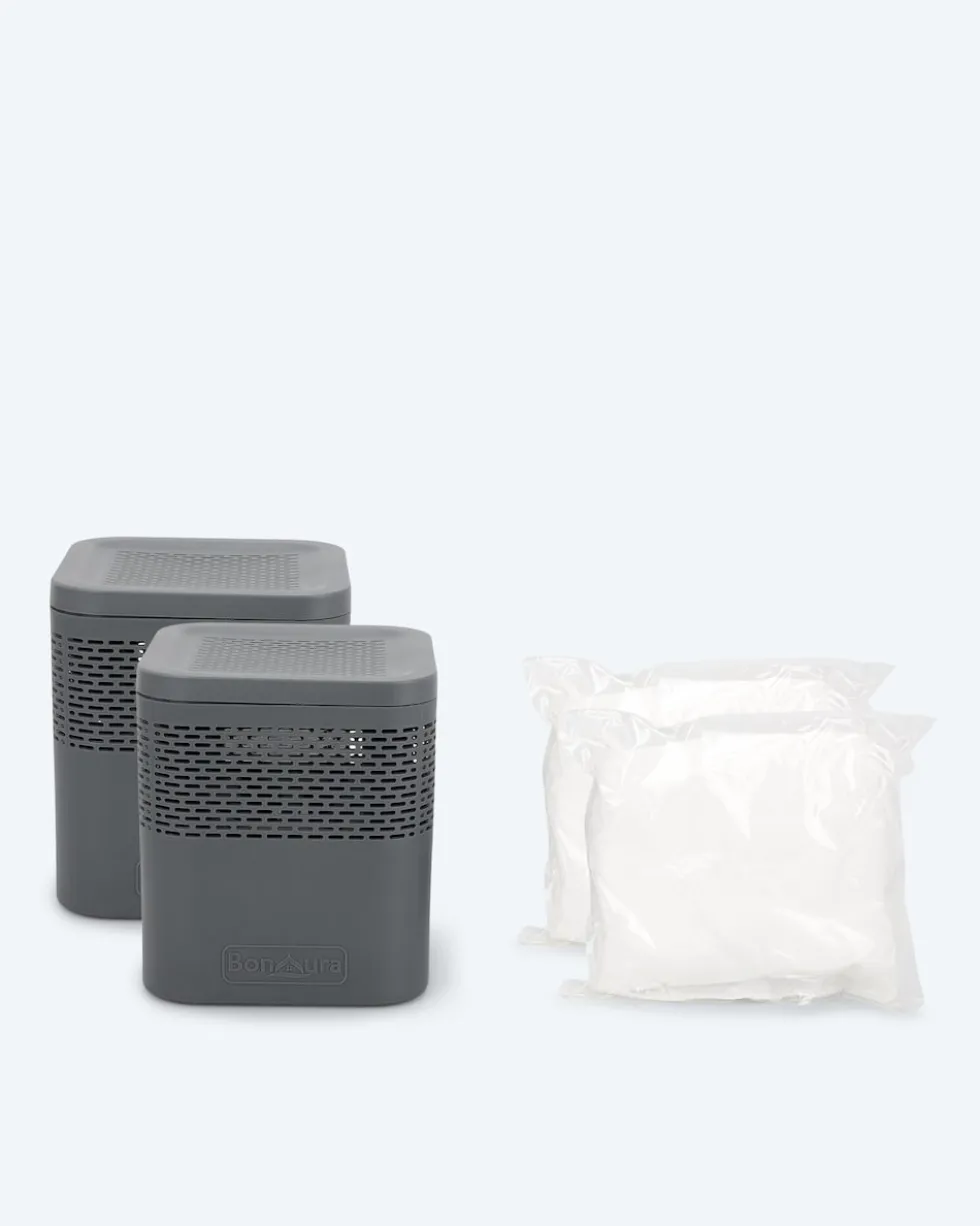 2x Luftentfeuchter "Air One Lite" + 2x Refill