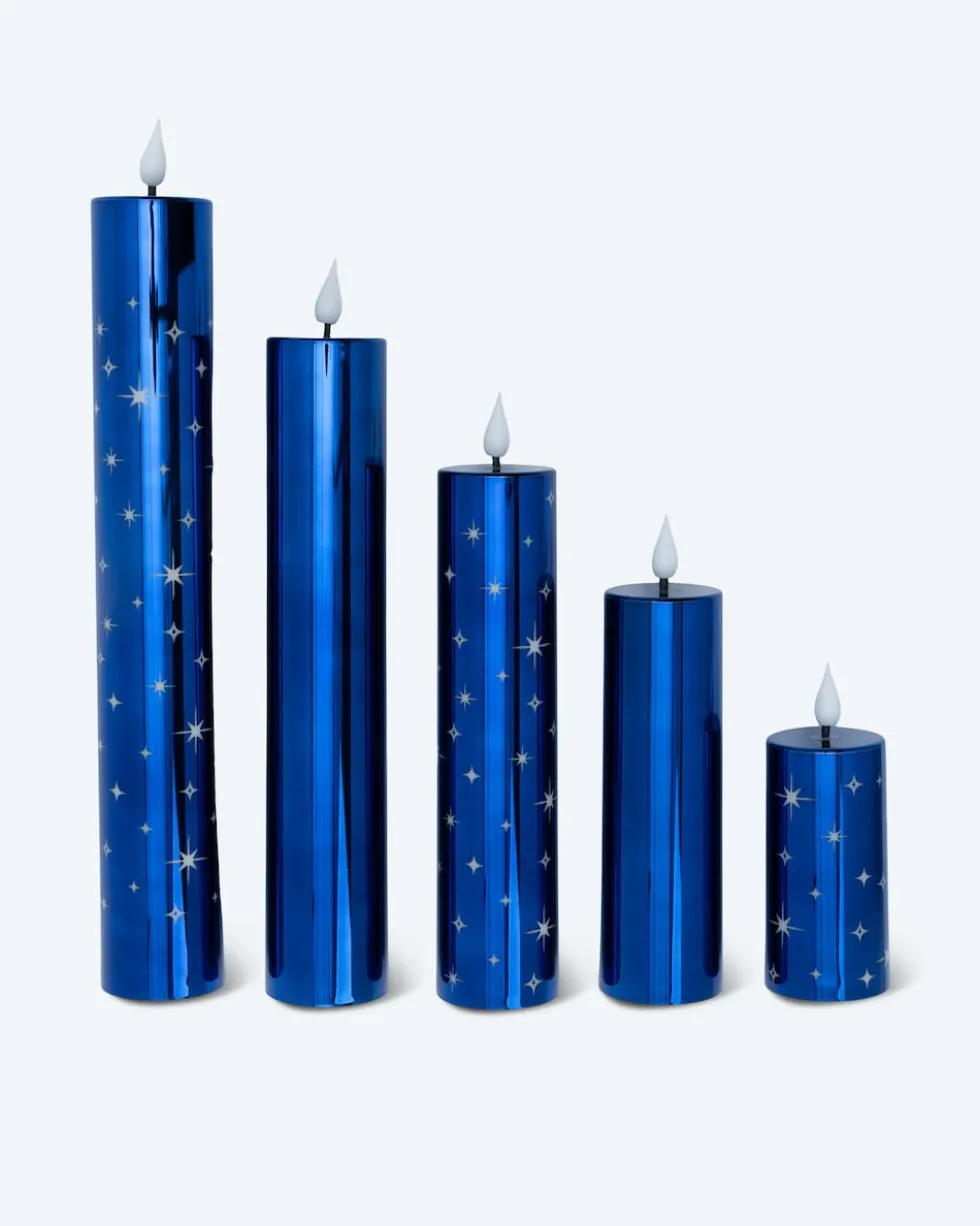 XXL LED-Kerzen "Shiny", 5tlg.