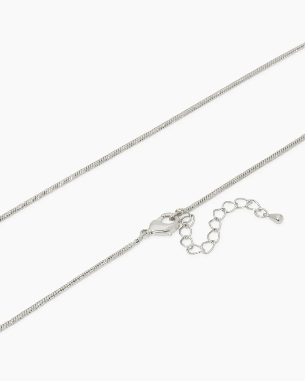 Y-Collier mit Zirkonia