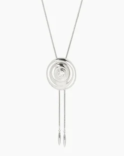 Y-Collier mit Zirkonia