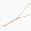 Y-Collier mit Zirkonia